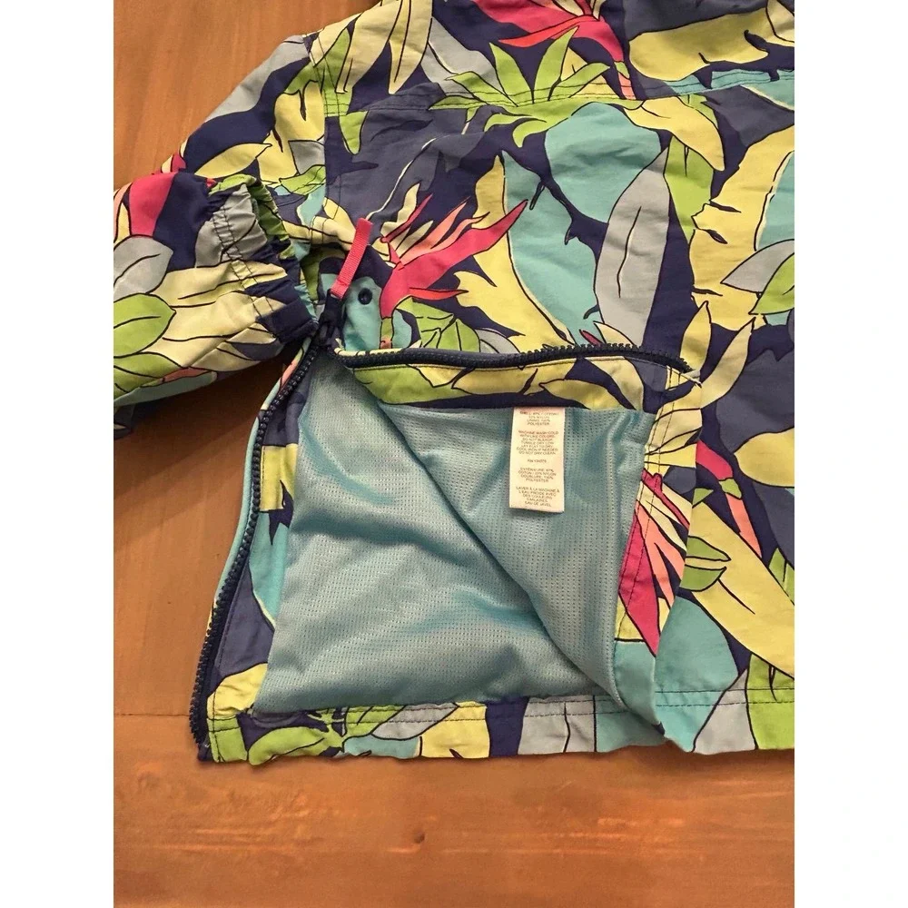 Cc25 Vineyard Vines La Palmerie Island‎ Anorak rain jacket sz 6 boys kids